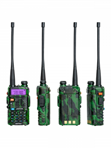 Рация Baofeng UV-5R 5W с гарнитурой камуфляж